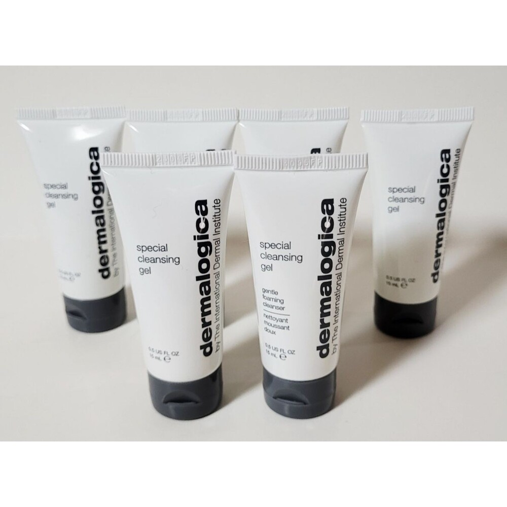 6 x Dermalogica SPECIAL CLEANSING GEL Gentle Foaming Cleanser 0.5 oz NEW!!!